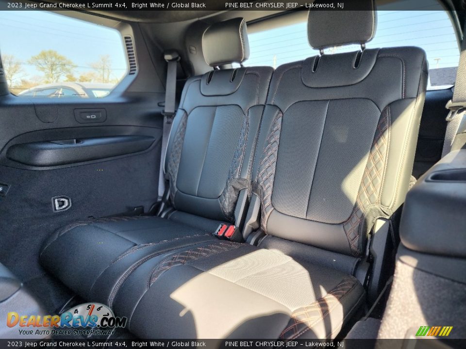 Rear Seat of 2023 Jeep Grand Cherokee L Summit 4x4 Photo #9