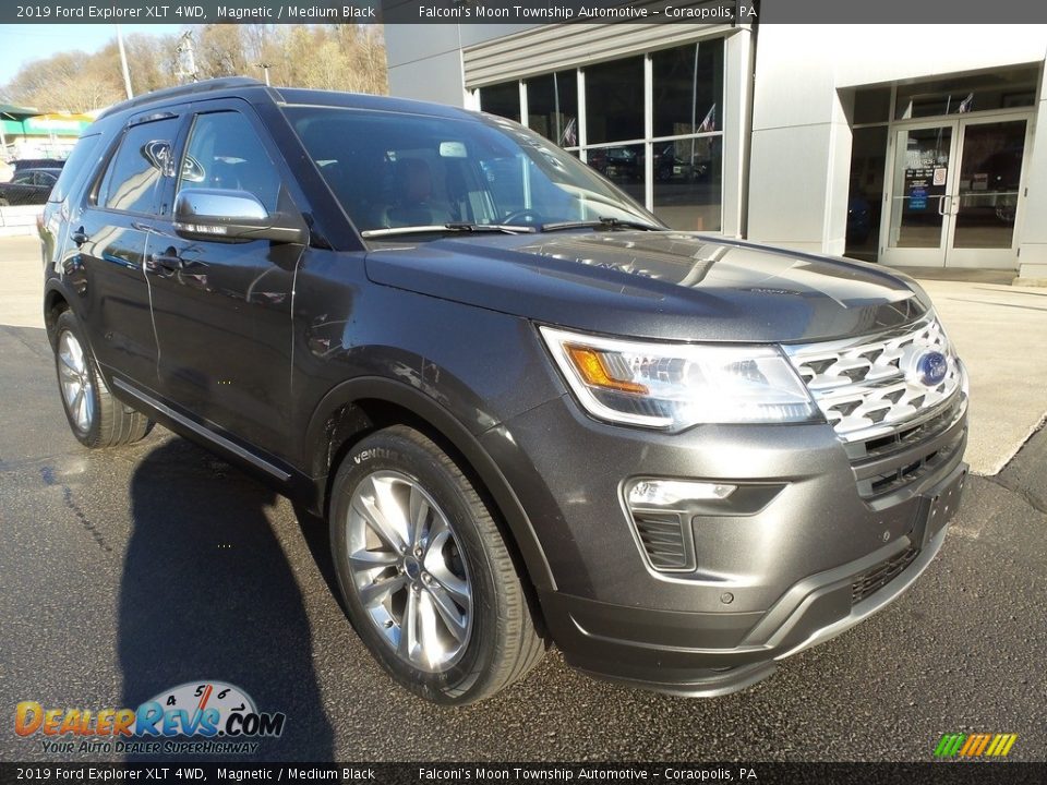 2019 Ford Explorer XLT 4WD Magnetic / Medium Black Photo #8