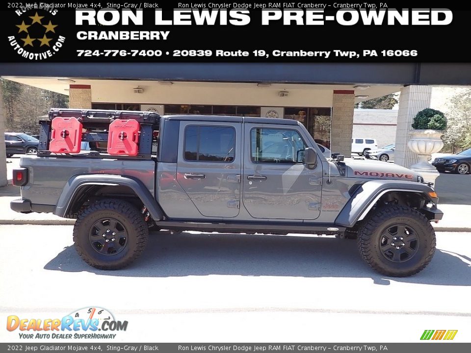 2022 Jeep Gladiator Mojave 4x4 Sting-Gray / Black Photo #1