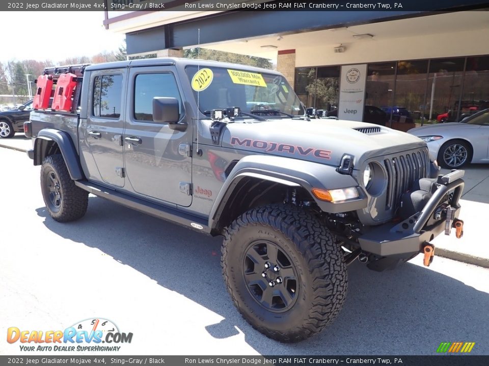 2022 Jeep Gladiator Mojave 4x4 Sting-Gray / Black Photo #2