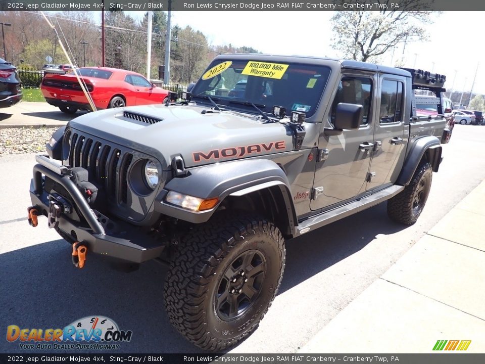 2022 Jeep Gladiator Mojave 4x4 Sting-Gray / Black Photo #4