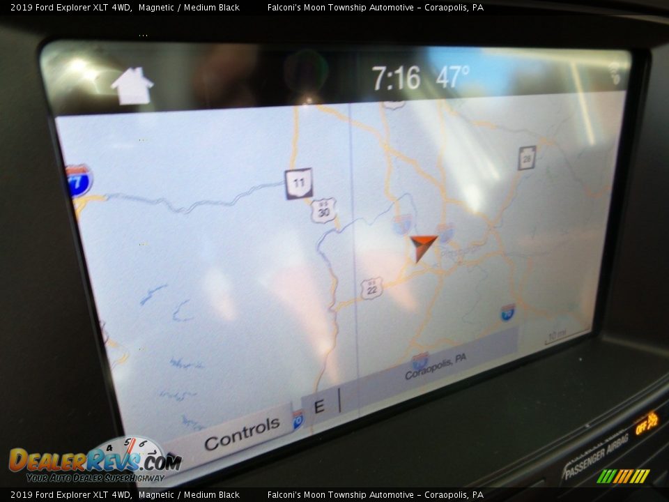 2019 Ford Explorer XLT 4WD Magnetic / Medium Black Photo #25