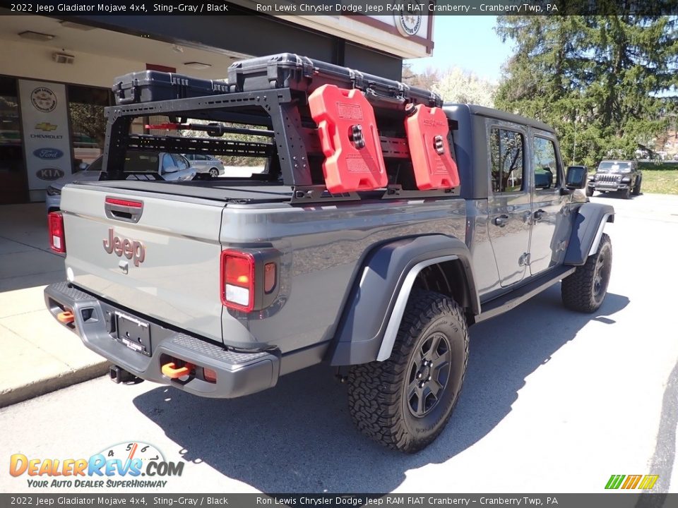 2022 Jeep Gladiator Mojave 4x4 Sting-Gray / Black Photo #8