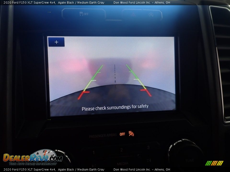 2020 Ford F150 XLT SuperCrew 4x4 Agate Black / Medium Earth Gray Photo #2