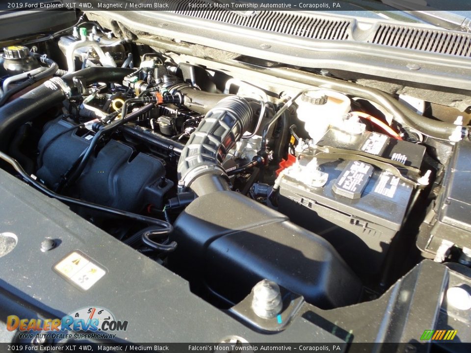2019 Ford Explorer XLT 4WD Magnetic / Medium Black Photo #30