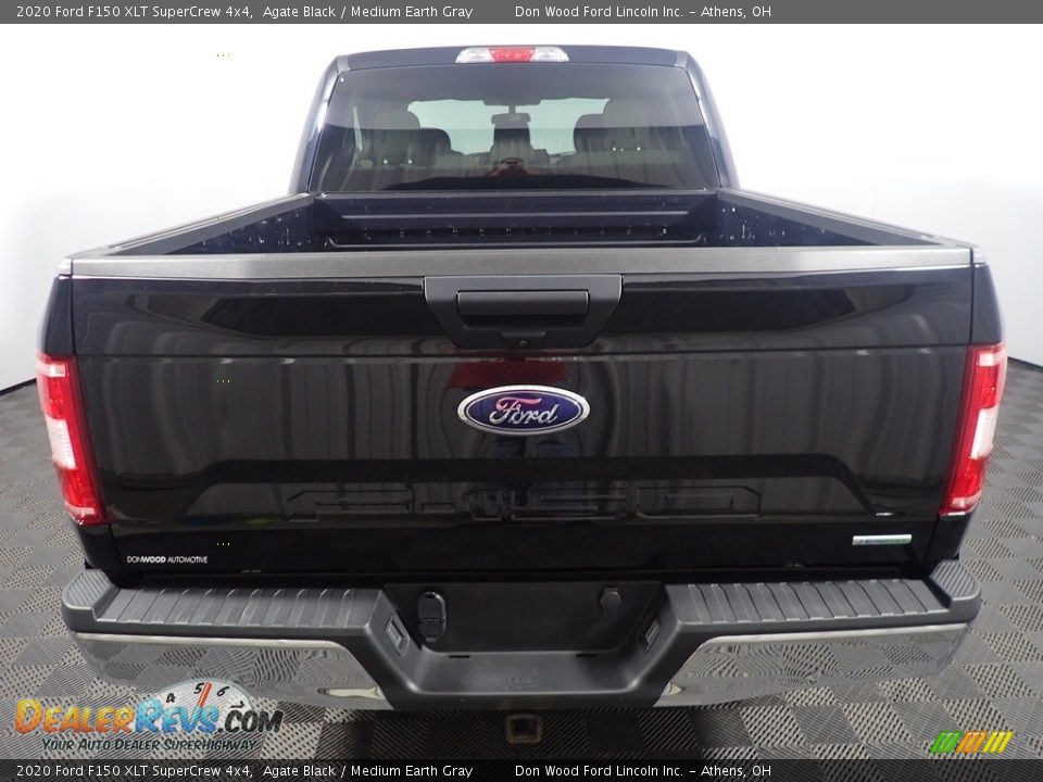 2020 Ford F150 XLT SuperCrew 4x4 Agate Black / Medium Earth Gray Photo #13