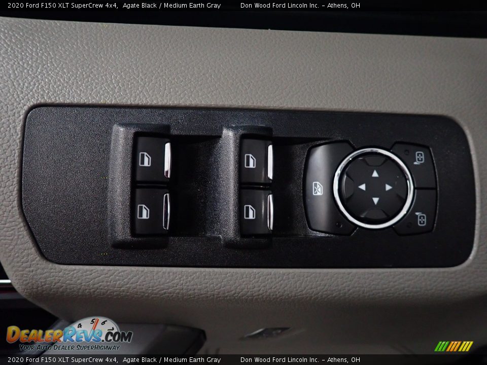 2020 Ford F150 XLT SuperCrew 4x4 Agate Black / Medium Earth Gray Photo #19