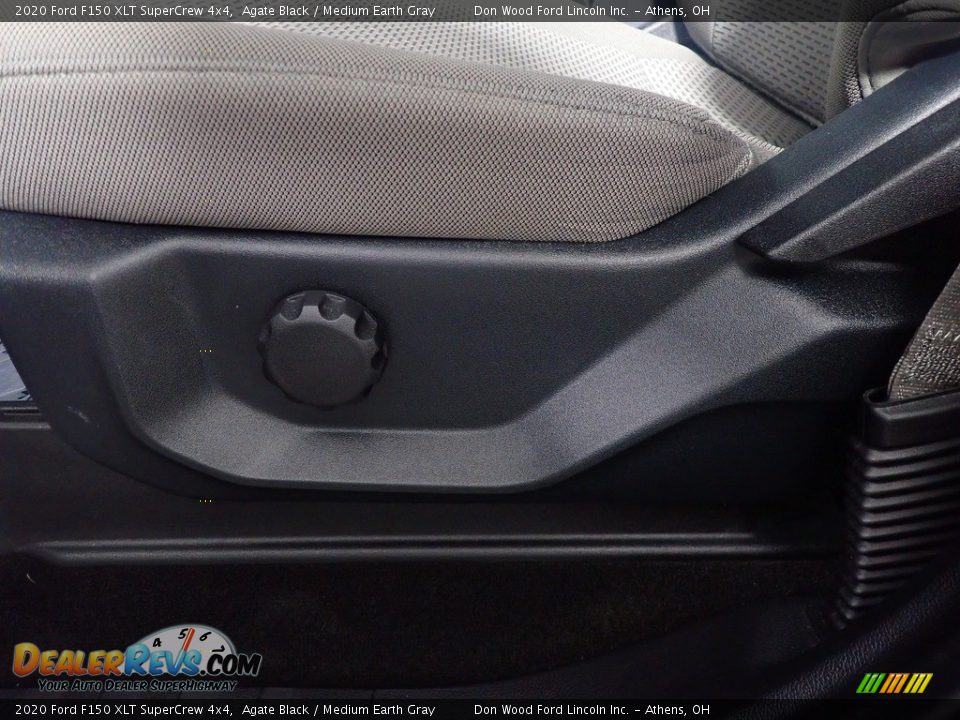 2020 Ford F150 XLT SuperCrew 4x4 Agate Black / Medium Earth Gray Photo #21