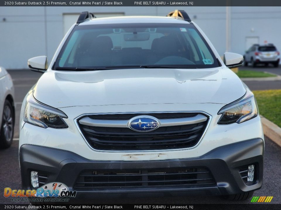 2020 Subaru Outback 2.5i Premium Crystal White Pearl / Slate Black Photo #2