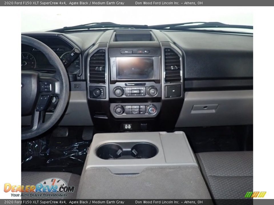 2020 Ford F150 XLT SuperCrew 4x4 Agate Black / Medium Earth Gray Photo #23