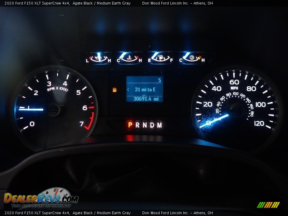 2020 Ford F150 XLT SuperCrew 4x4 Agate Black / Medium Earth Gray Photo #26