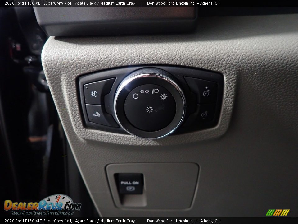 2020 Ford F150 XLT SuperCrew 4x4 Agate Black / Medium Earth Gray Photo #29
