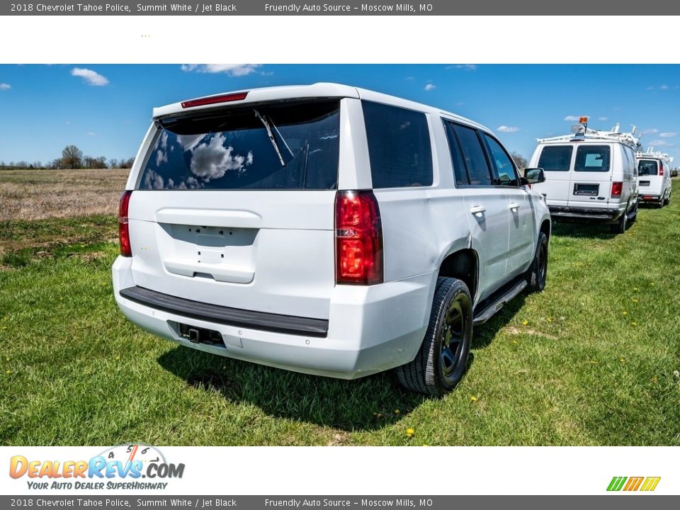 2018 Chevrolet Tahoe Police Summit White / Jet Black Photo #4