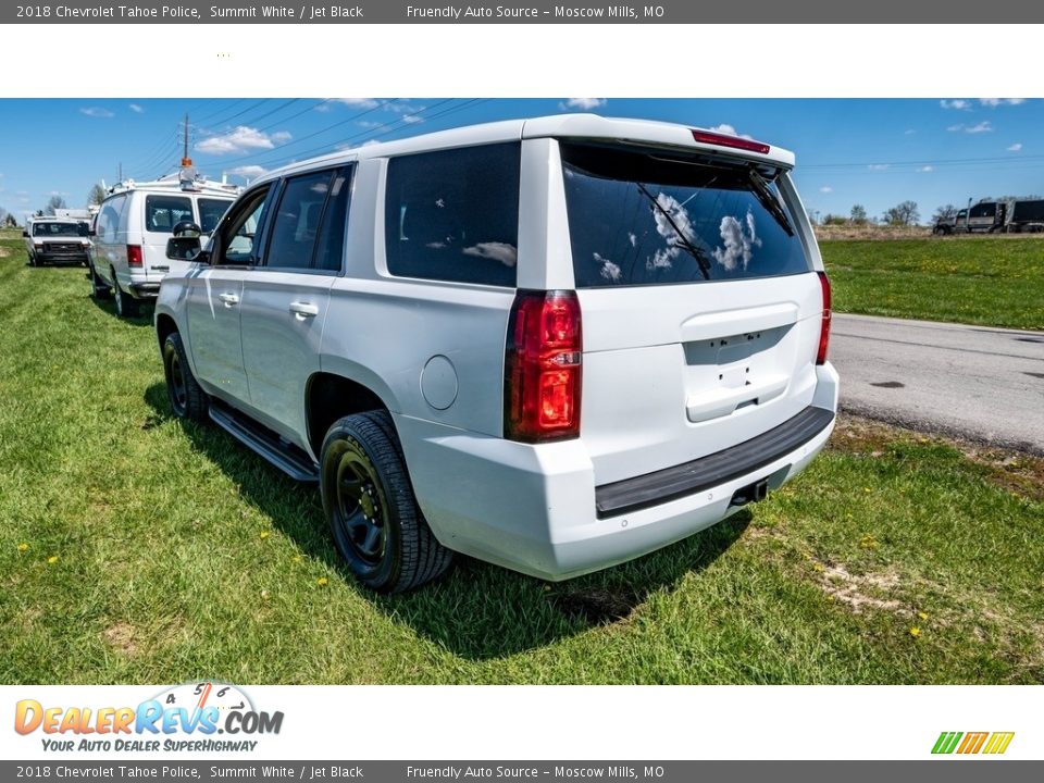 2018 Chevrolet Tahoe Police Summit White / Jet Black Photo #6