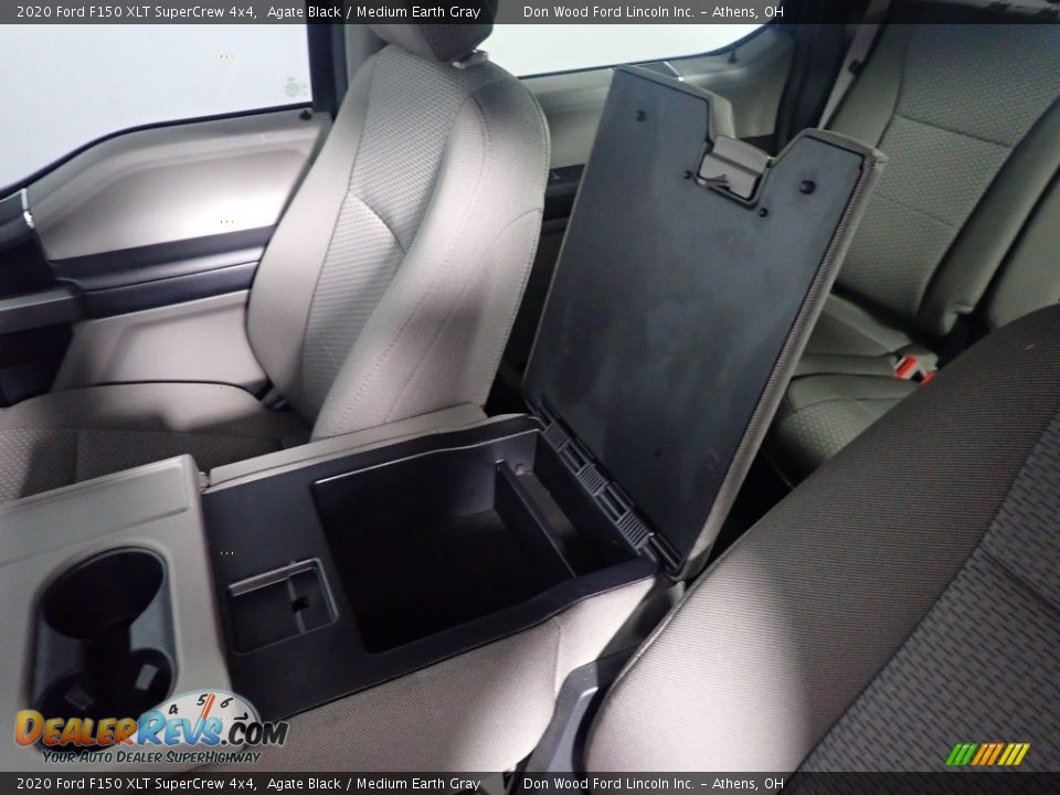 2020 Ford F150 XLT SuperCrew 4x4 Agate Black / Medium Earth Gray Photo #32