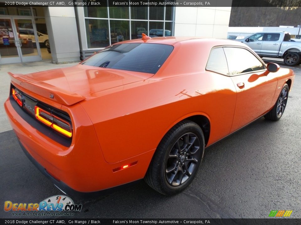 2018 Dodge Challenger GT AWD Go Mango / Black Photo #2