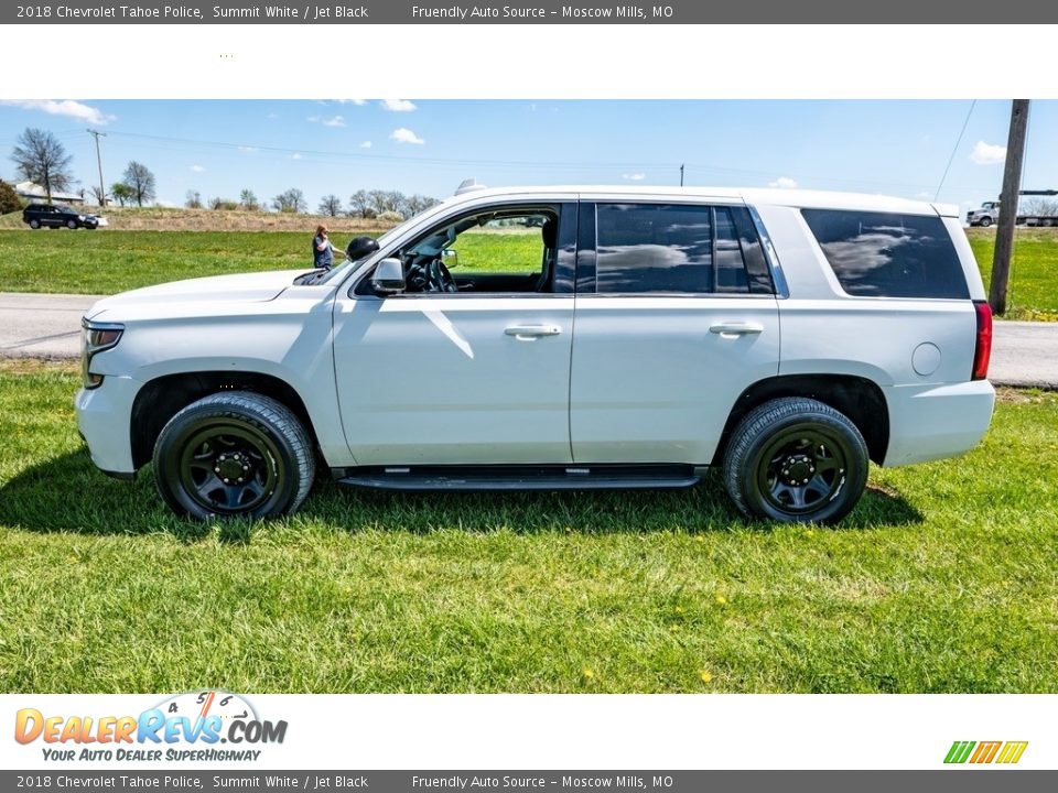 Summit White 2018 Chevrolet Tahoe Police Photo #7