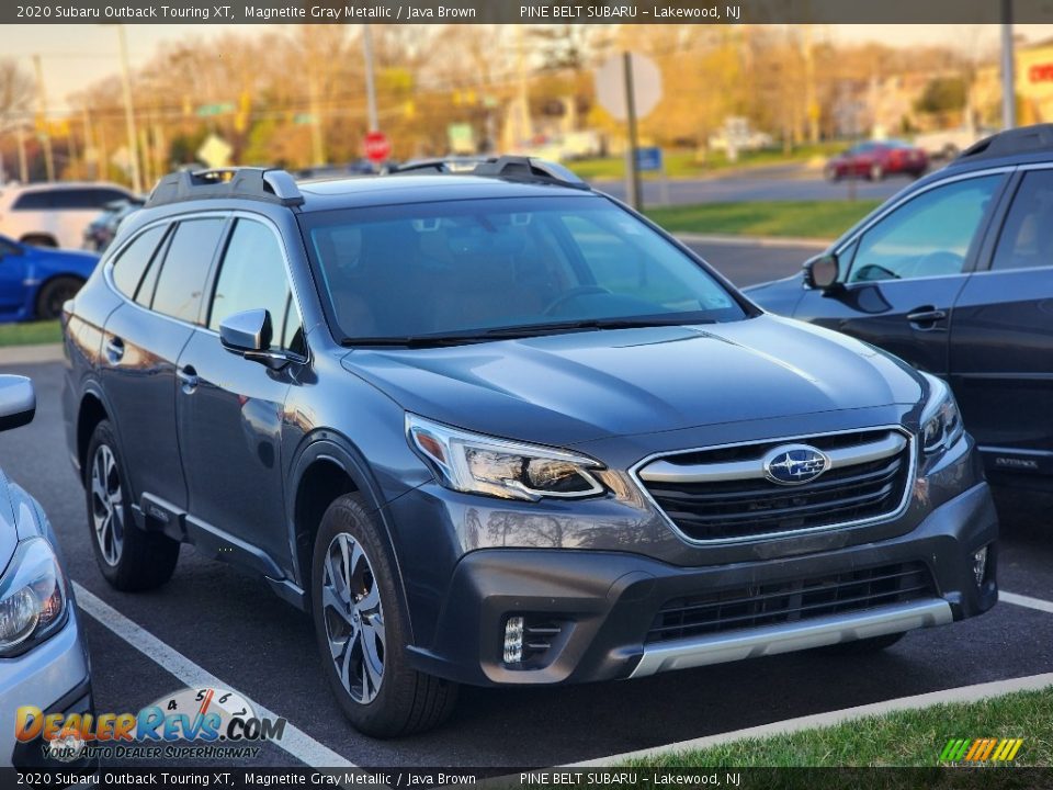 2020 Subaru Outback Touring XT Magnetite Gray Metallic / Java Brown Photo #3