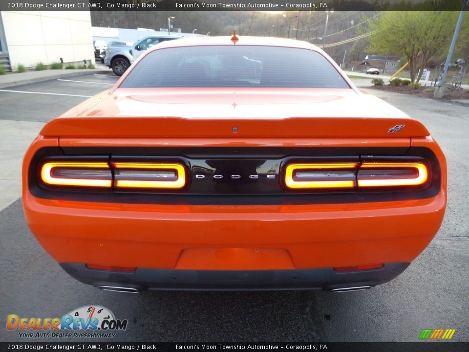 2018 Dodge Challenger GT AWD Go Mango / Black Photo #3