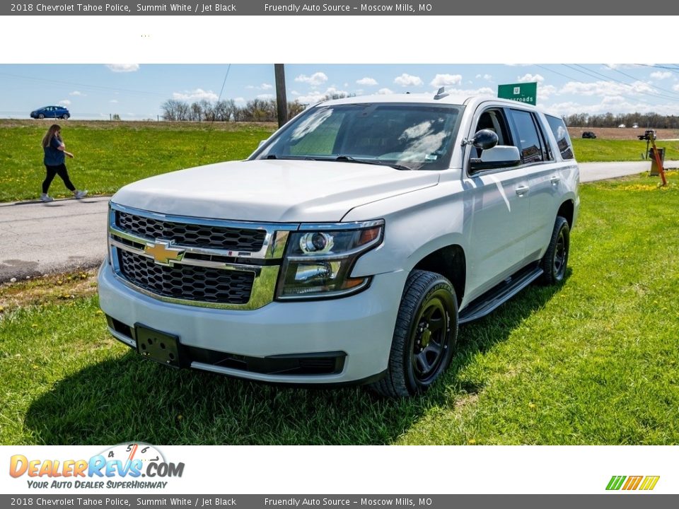 Summit White 2018 Chevrolet Tahoe Police Photo #8