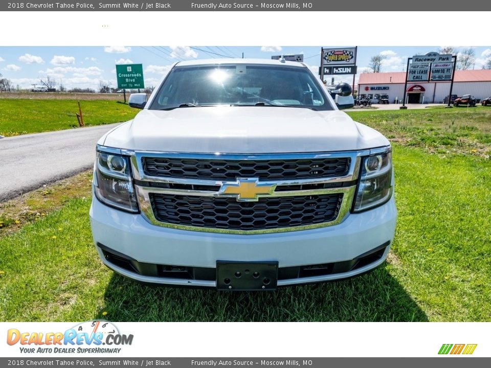 2018 Chevrolet Tahoe Police Summit White / Jet Black Photo #9