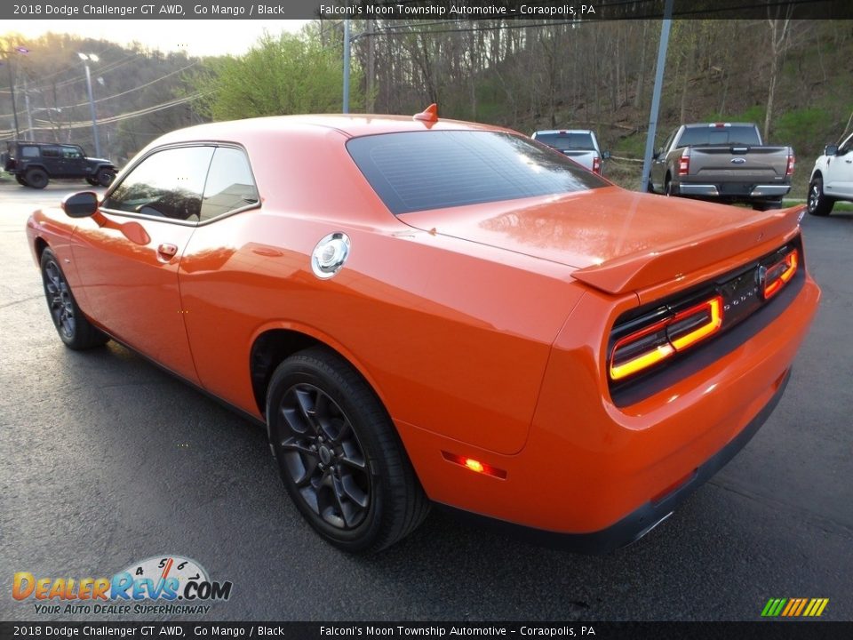 2018 Dodge Challenger GT AWD Go Mango / Black Photo #5