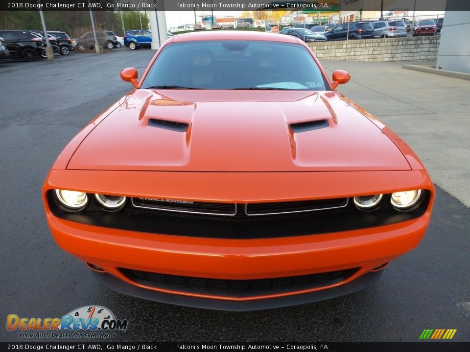 2018 Dodge Challenger GT AWD Go Mango / Black Photo #8