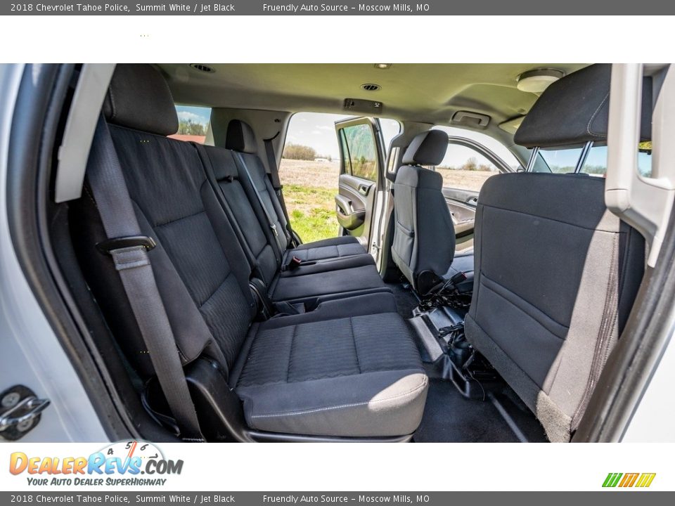 Rear Seat of 2018 Chevrolet Tahoe Police Photo #22