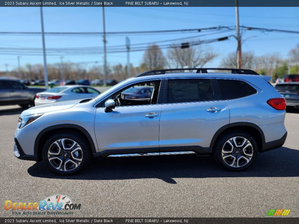 2023 Subaru Ascent Limited Ice Silver Metallic / Slate Black Photo #3