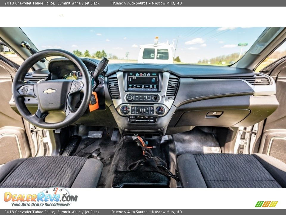 Jet Black Interior - 2018 Chevrolet Tahoe Police Photo #26