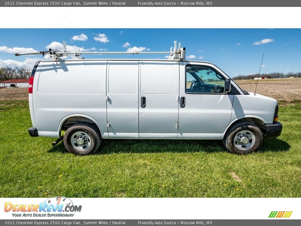 2013 Chevrolet Express 2500 Cargo Van Summit White / Neutral Photo #3