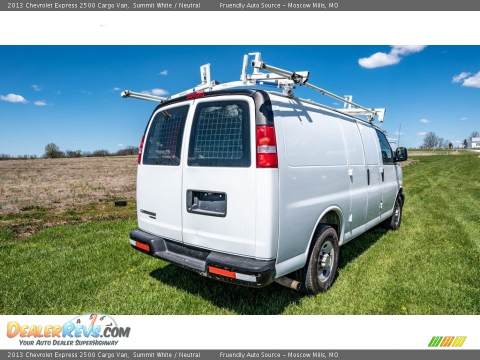 2013 Chevrolet Express 2500 Cargo Van Summit White / Neutral Photo #4