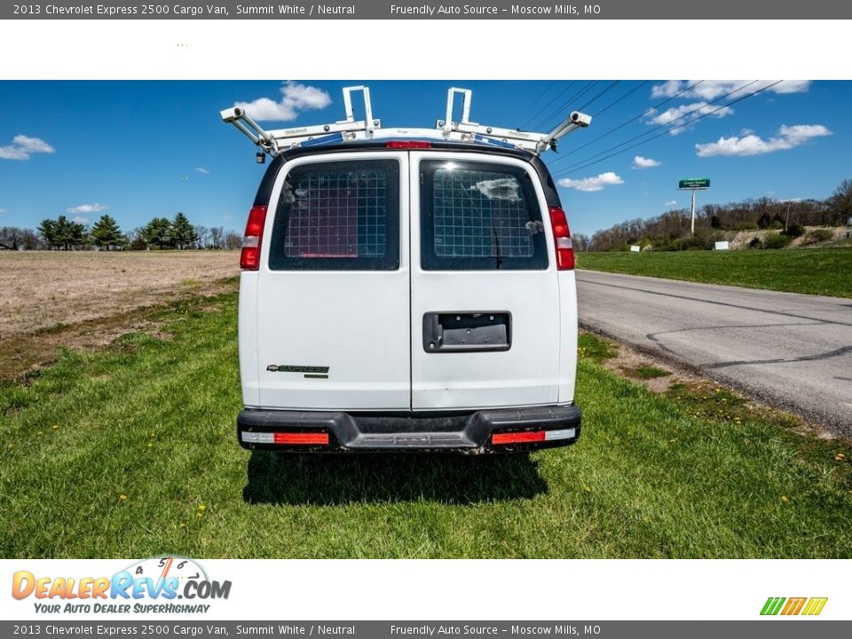 2013 Chevrolet Express 2500 Cargo Van Summit White / Neutral Photo #5