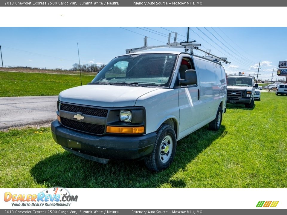 2013 Chevrolet Express 2500 Cargo Van Summit White / Neutral Photo #8