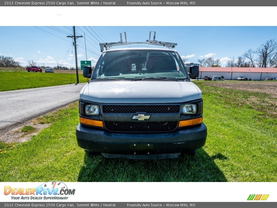 2013 Chevrolet Express 2500 Cargo Van Summit White / Neutral Photo #9