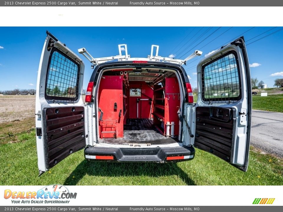 2013 Chevrolet Express 2500 Cargo Van Summit White / Neutral Photo #19