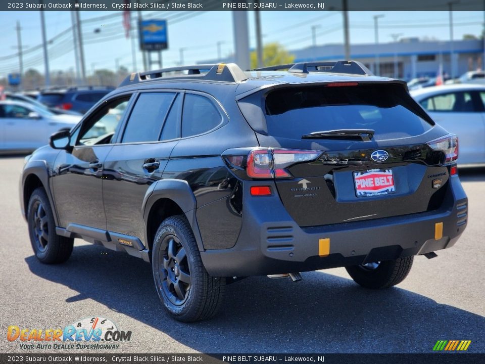 2023 Subaru Outback Wilderness Crystal Black Silica / Slate Black Photo #4