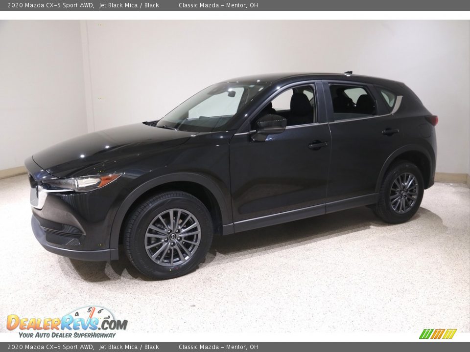 2020 Mazda CX-5 Sport AWD Jet Black Mica / Black Photo #3