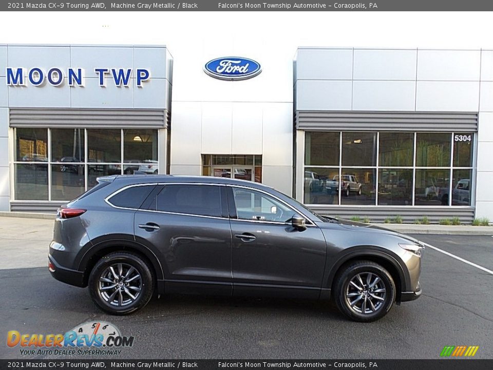 2021 Mazda CX-9 Touring AWD Machine Gray Metallic / Black Photo #1