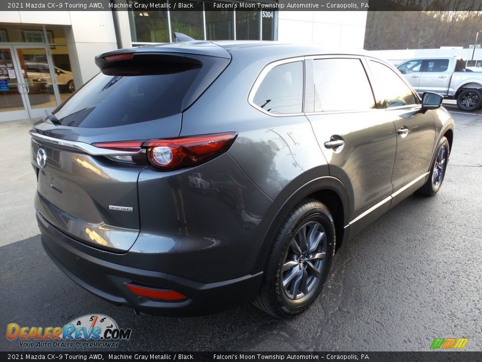 2021 Mazda CX-9 Touring AWD Machine Gray Metallic / Black Photo #2