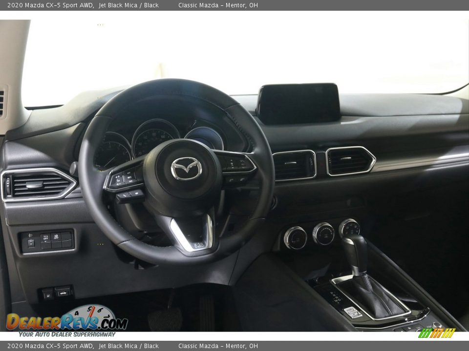 2020 Mazda CX-5 Sport AWD Jet Black Mica / Black Photo #6