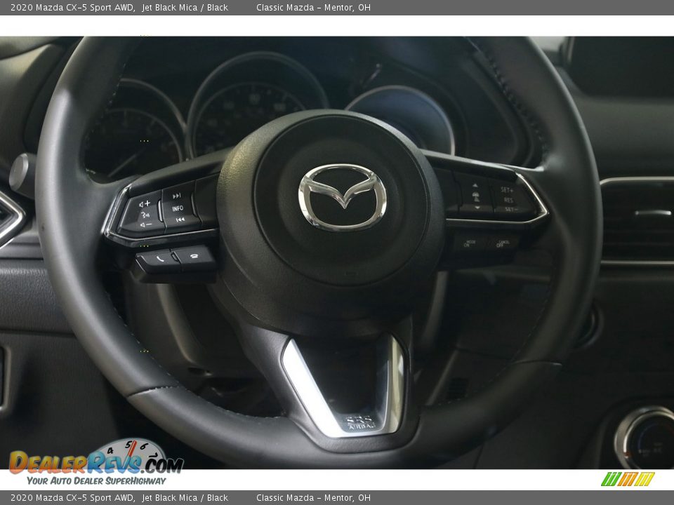 2020 Mazda CX-5 Sport AWD Jet Black Mica / Black Photo #7