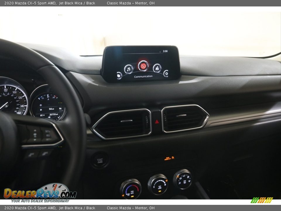 2020 Mazda CX-5 Sport AWD Jet Black Mica / Black Photo #9
