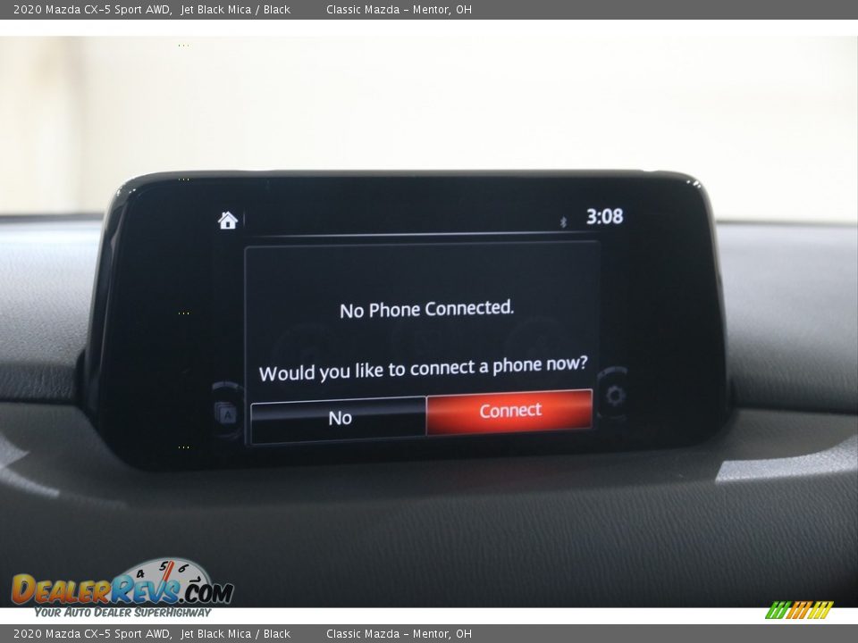 2020 Mazda CX-5 Sport AWD Jet Black Mica / Black Photo #10