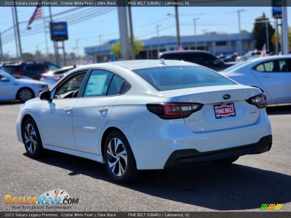 2023 Subaru Legacy Premium Crystal White Pearl / Slate Black Photo #4