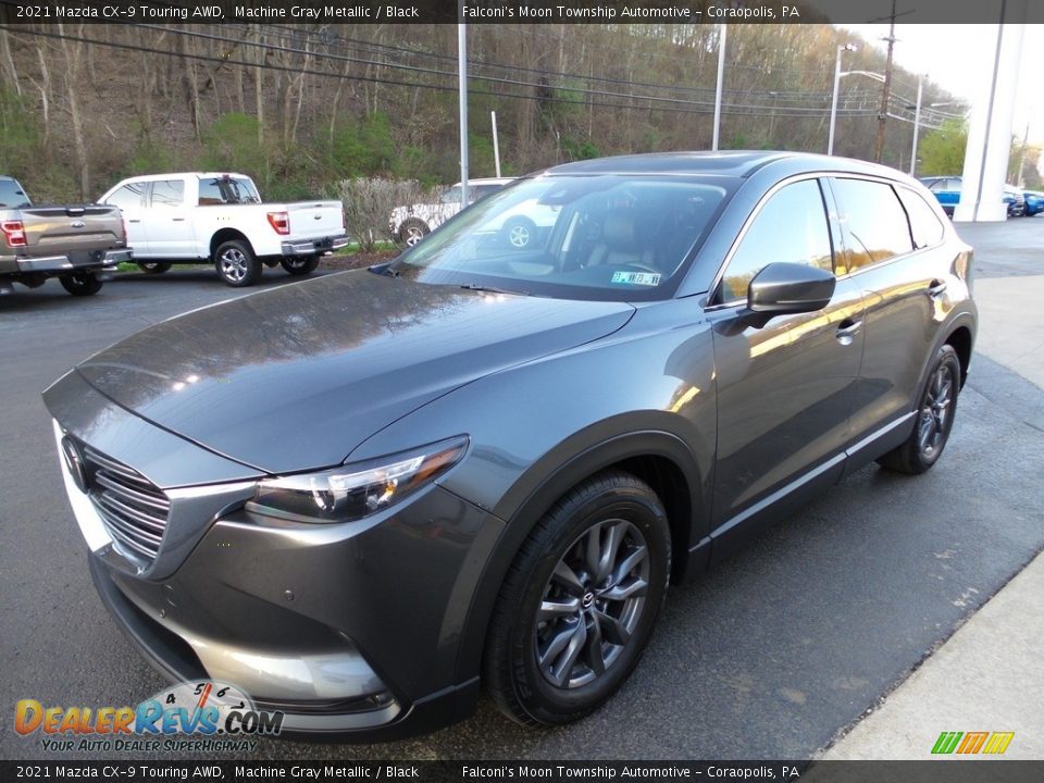 2021 Mazda CX-9 Touring AWD Machine Gray Metallic / Black Photo #7