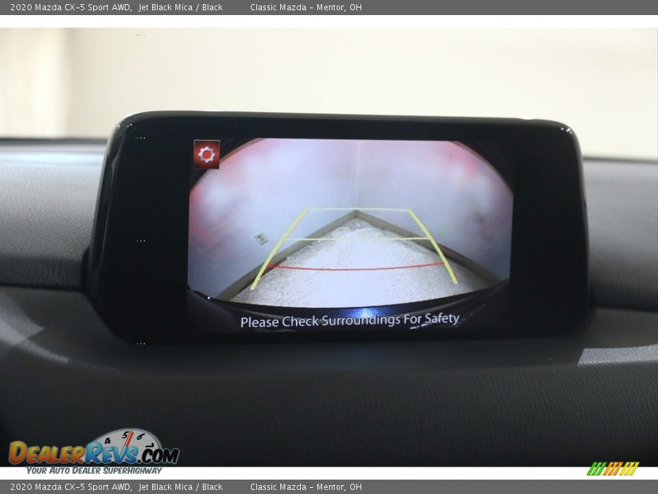 2020 Mazda CX-5 Sport AWD Jet Black Mica / Black Photo #12