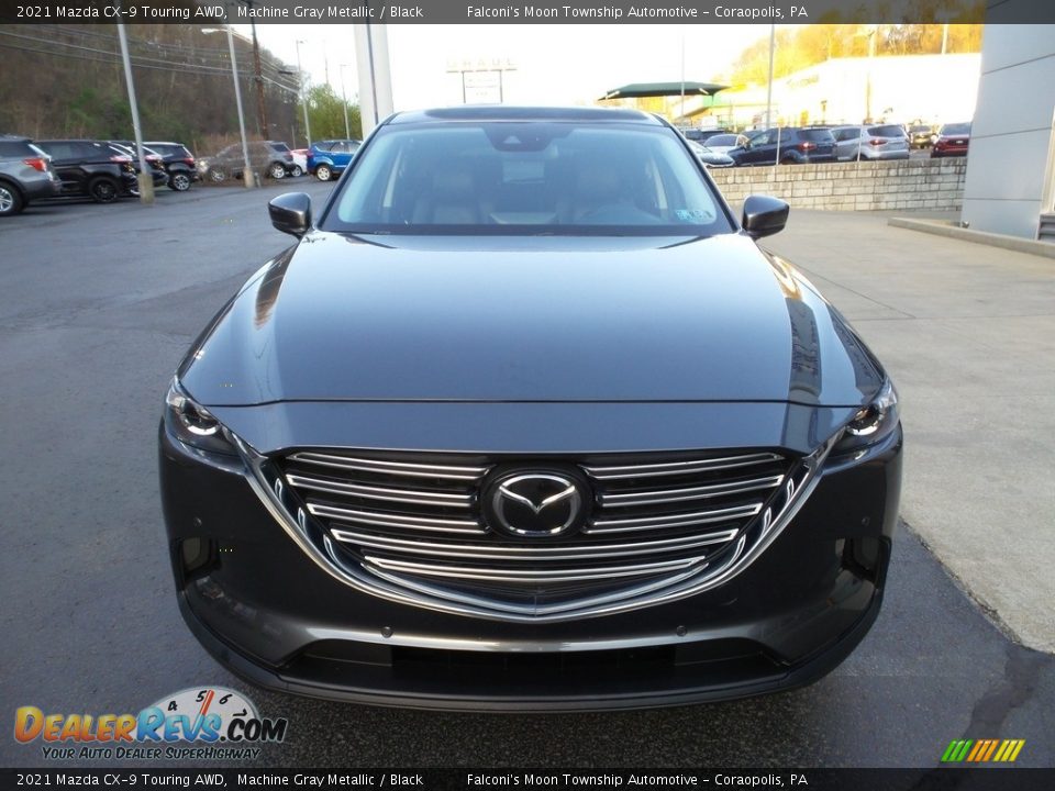 2021 Mazda CX-9 Touring AWD Machine Gray Metallic / Black Photo #8