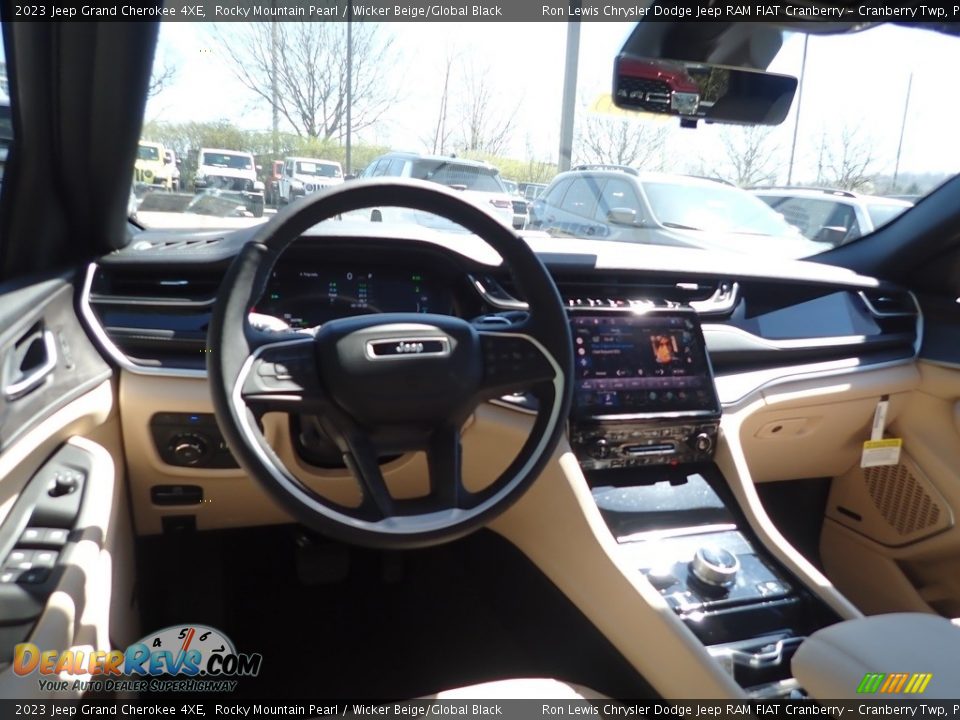 Dashboard of 2023 Jeep Grand Cherokee 4XE Photo #13