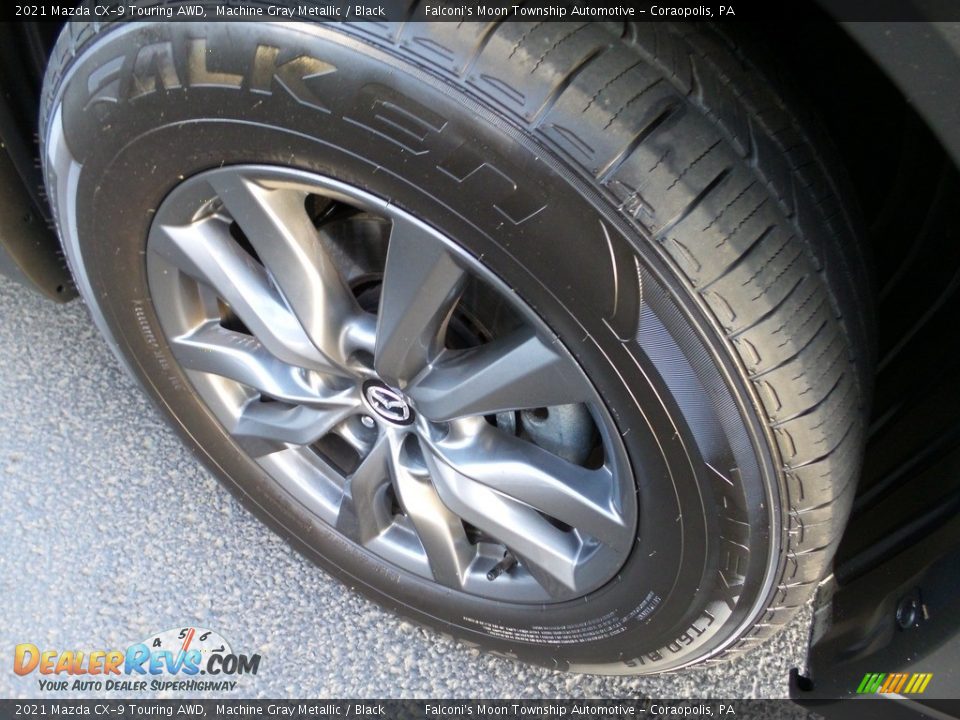 2021 Mazda CX-9 Touring AWD Machine Gray Metallic / Black Photo #10